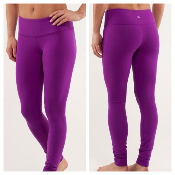 LULULEMON WUNDER UNDER LEGGINGS - Picture 1 of 5